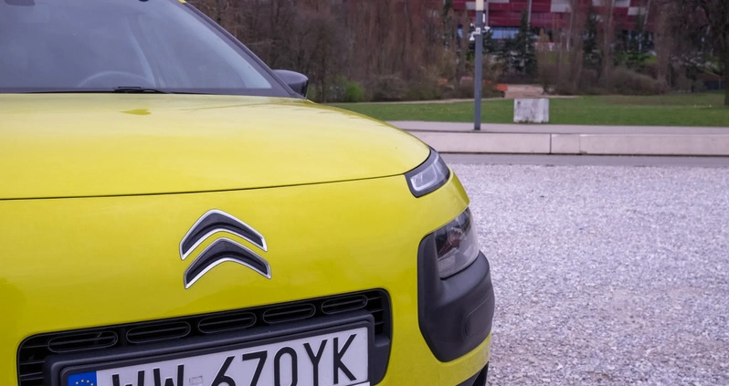 Citroen C4 Cactus cena 41500 przebieg: 94000, rok produkcji 2018 z Warszawa małe 562